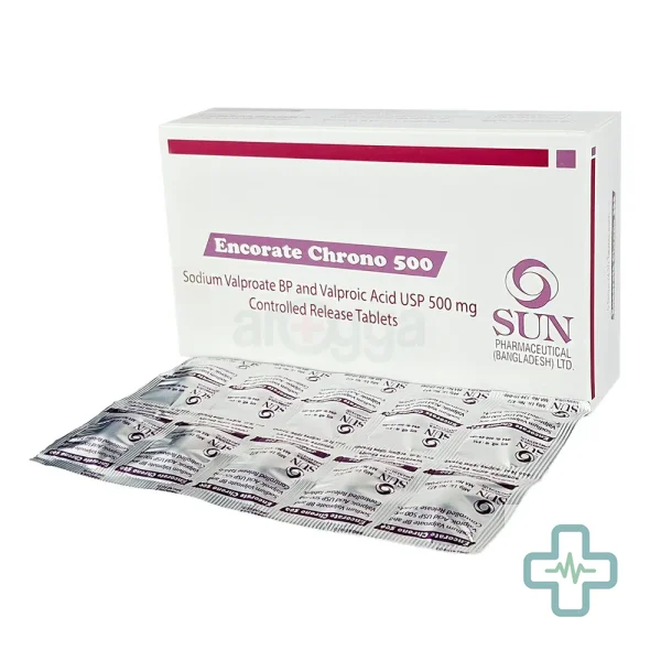 Encorate Chrono 500 500 mg Tablet — Sodium Valproate