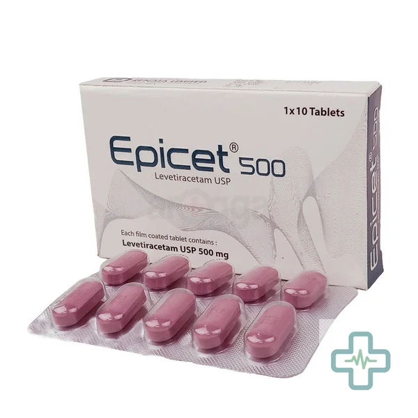 Epicet 500 500 mg Tablet — Levetiracetam