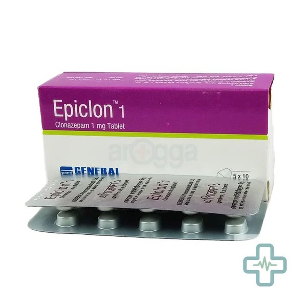 Epiclon 1 1 mg Tablet — Clonazepam