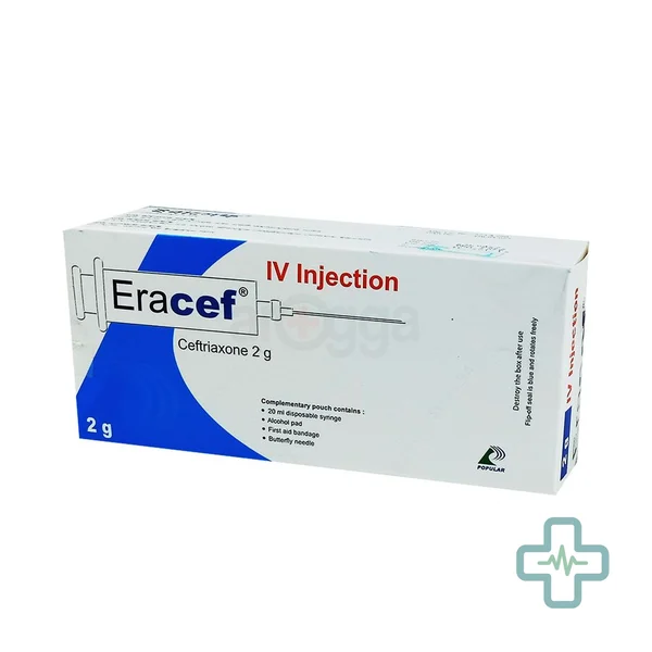 Eracef 2 gm/VIAL Injection — Ceftriaxone