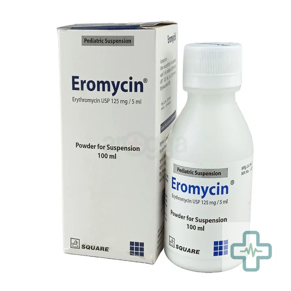 Eromycin 125 mg/5 ml Powder For Suspension — Erythromycin
