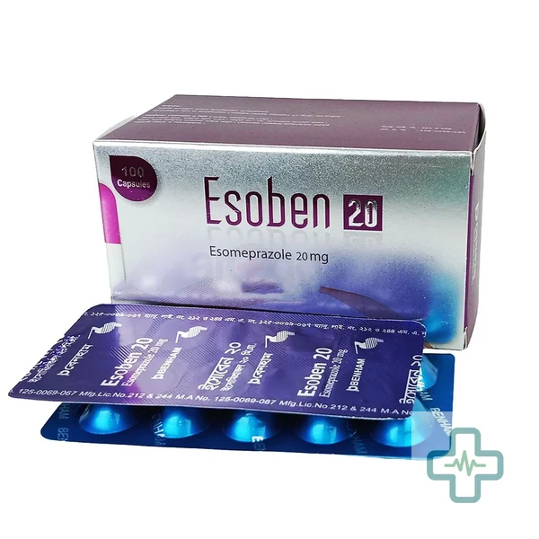 Esoben 20 20 mg Capsule — Esomeprazole