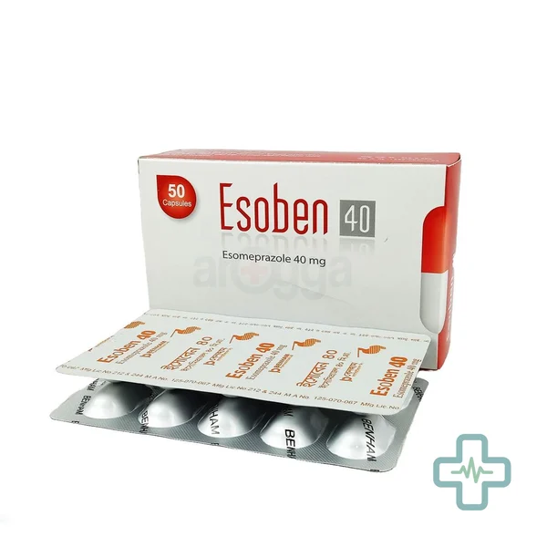 Esoben 40 40 mg Capsule — Esomeprazole