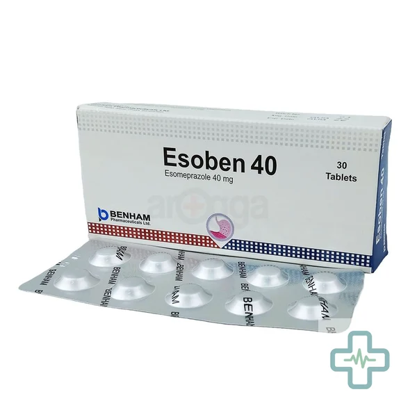 Esoben 40 40 mg Tablet — Esomeprazole