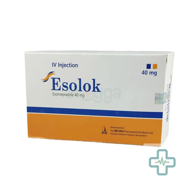 Esolok-40 40 mg/VIAL Injection — Esomeprazole