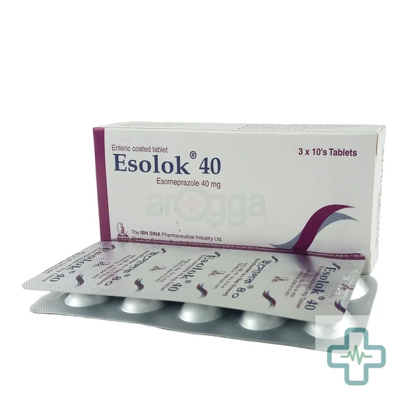 Esolok 40 mg Tablet — Esomeprazole