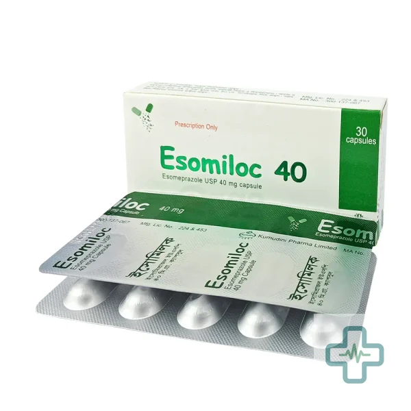 Esomiloc 40 40 mg Capsule — Esomeprazole