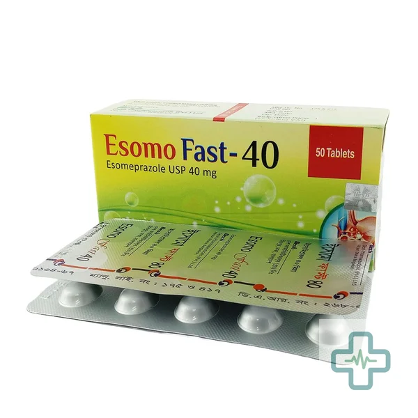 Esomo Fast 40 40 mg Tablet — Esomeprazole