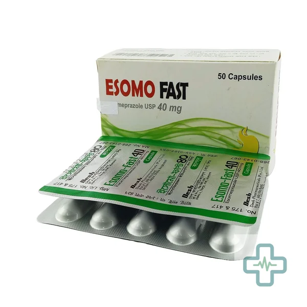 Esomo Fast 40 mg Capsule — Esomeprazole
