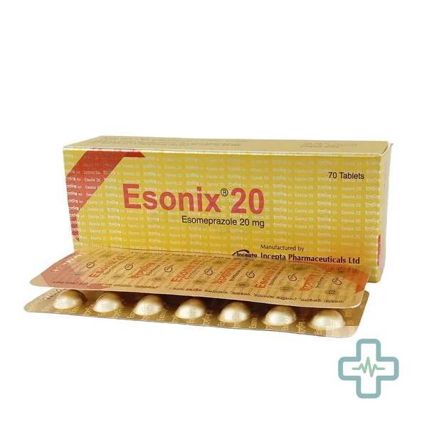 Esonix 20 mg Tablet — Esomeprazole