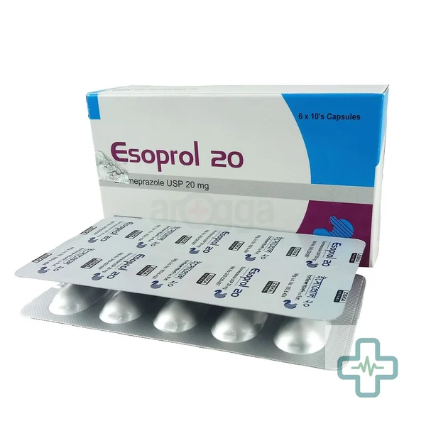 Esoprol 20 mg Capsule — Esomeprazole