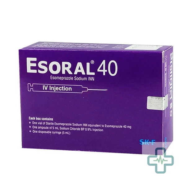 Esoral 40 IV 40 mg/VIAL Injection — Esomeprazole