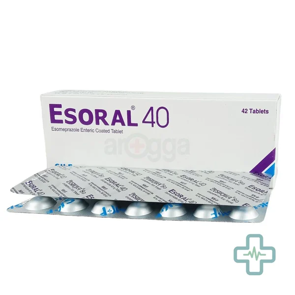Esoral 40 mg Tablet — Esomeprazole