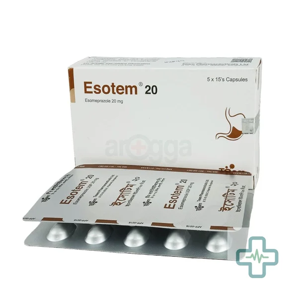 Esotem 20 20 mg Capsule — Esomeprazole