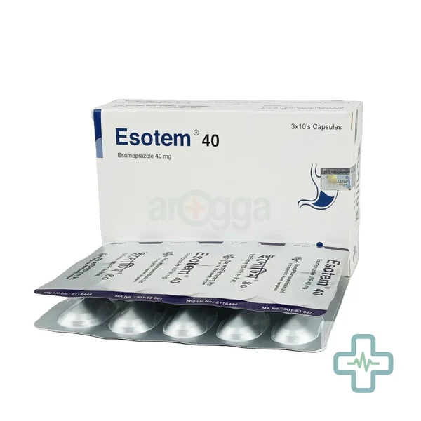 Esotem 40 40 mg Capsule — Esomeprazole