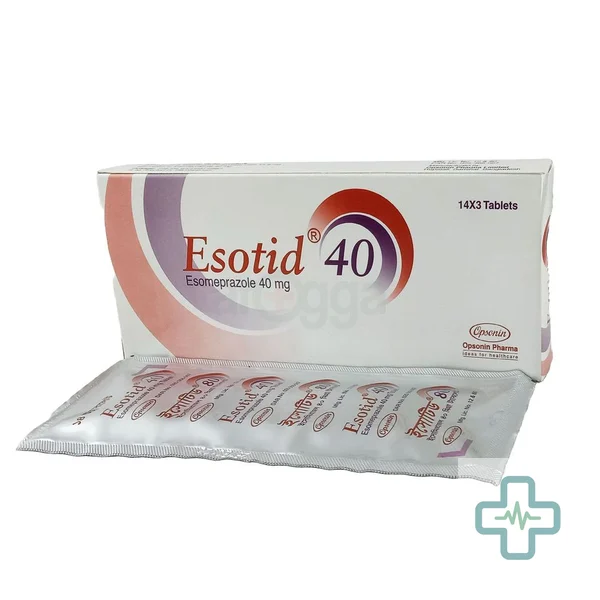 Esotid 40 mg Tablet — Esomeprazole
