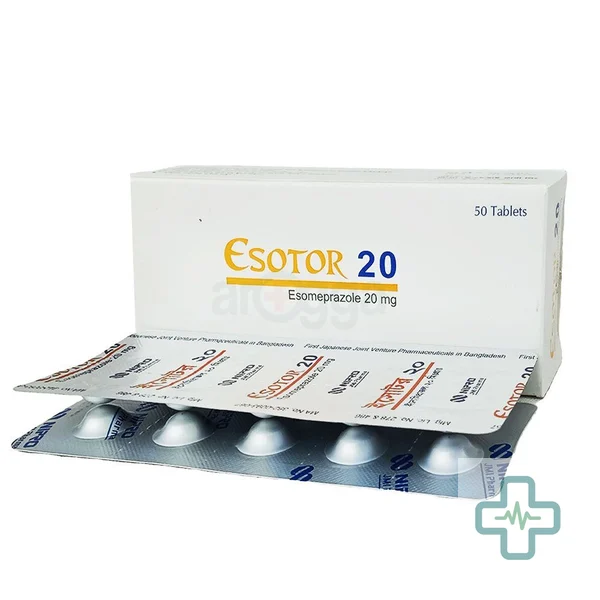 Esotor 20 20 mg Tablet — Esomeprazole