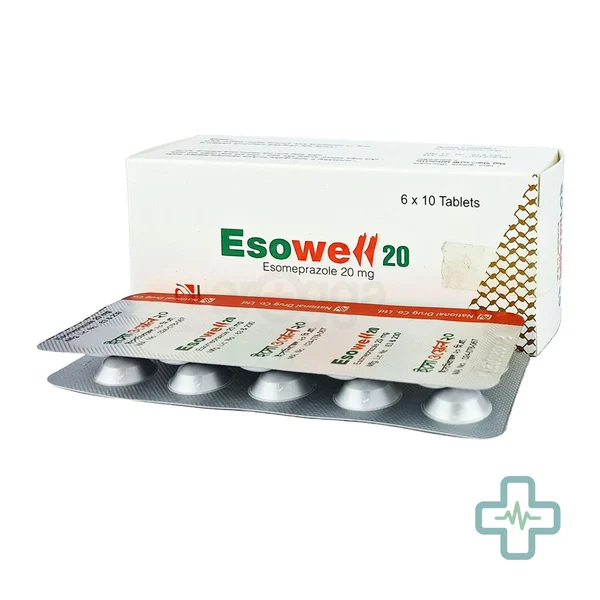 Esowell 20 20 mg Tablet — Esomeprazole