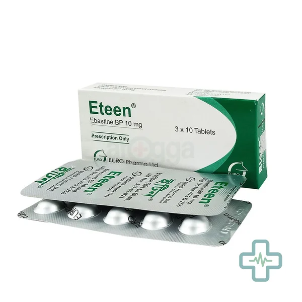 Eteen 10 mg Tablet — Ebastine