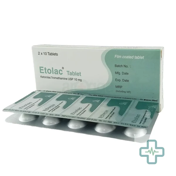 Etolac 10 mg Tablet — Ketorolac Tromethamine