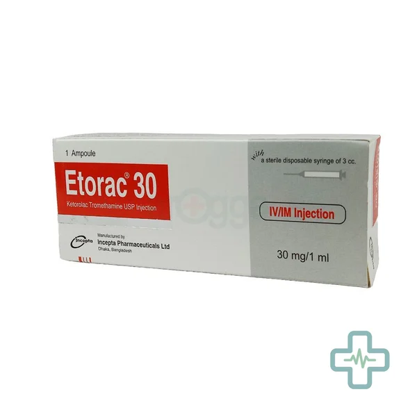 Etorac 30 mg/ml Injection — Ketorolac Tromethamine