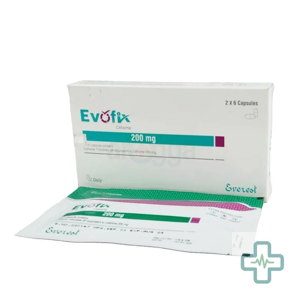 Evofix 200 200 mg Capsule — Cefixime