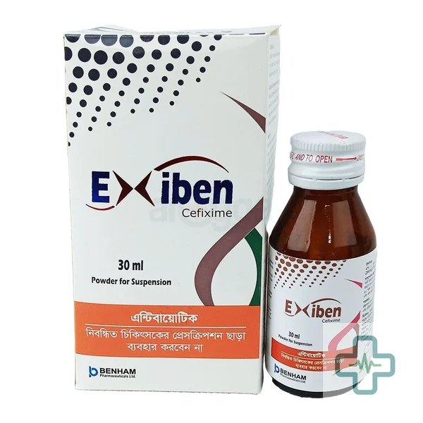 Exiben 100 mg/5 ml Powder For Suspension — Cefixime