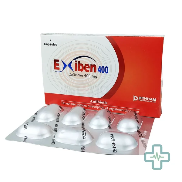 Exiben 400 400 mg Capsule — Cefixime