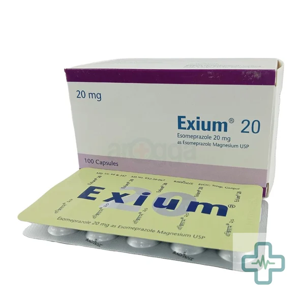 Exium 20 mg Capsule — Esomeprazole