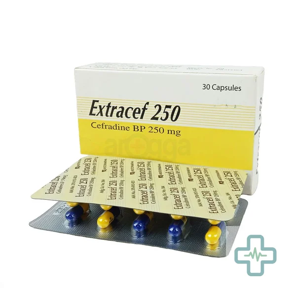 Extracef 250 250 mg Capsule — Cephradine