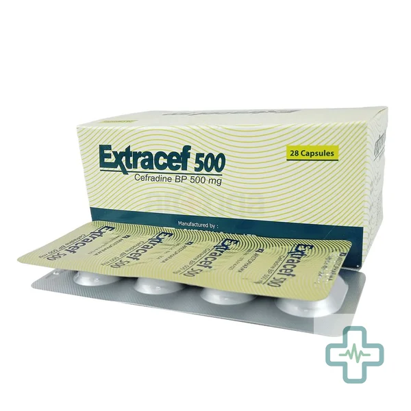 Extracef 500 500 mg Capsule — Cephradine