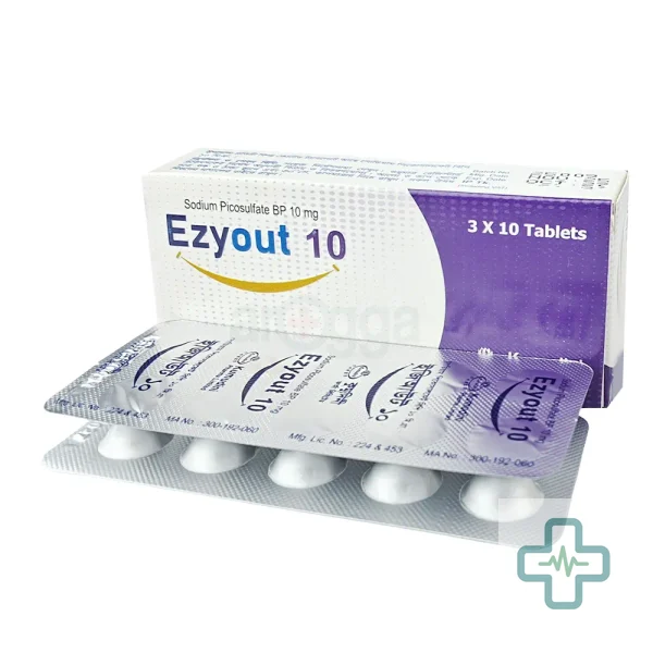 Ezyout 10 10 mg Tablet — Sodium Picosulfate