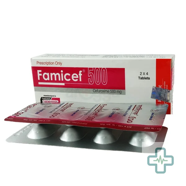 Famicef 500 mg Tablet — Cefuroxime