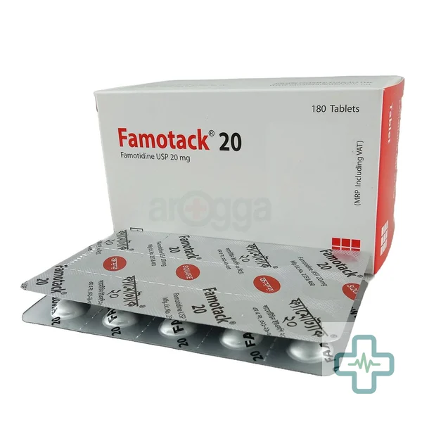 Famotack 20 mg Tablet — Famotidine
