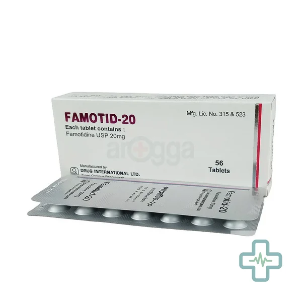 Famotid 20 mg Tablet — Famotidine