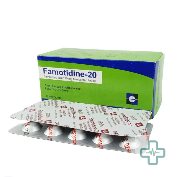 Famotidine 20 mg Tablet — Famotidine