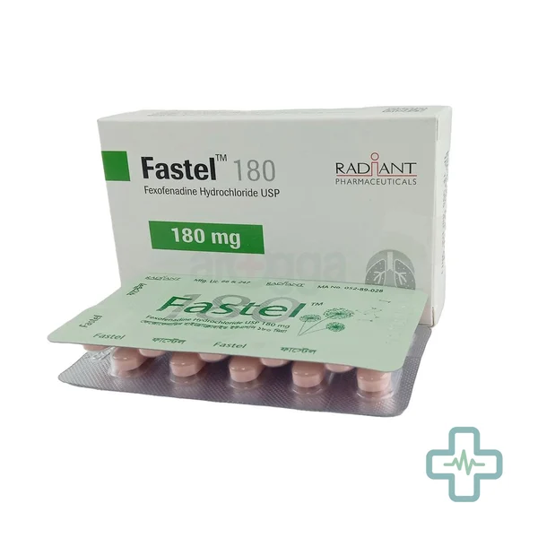Fastel 180 mg Tablet — Fexofenadine Hydrochloride
