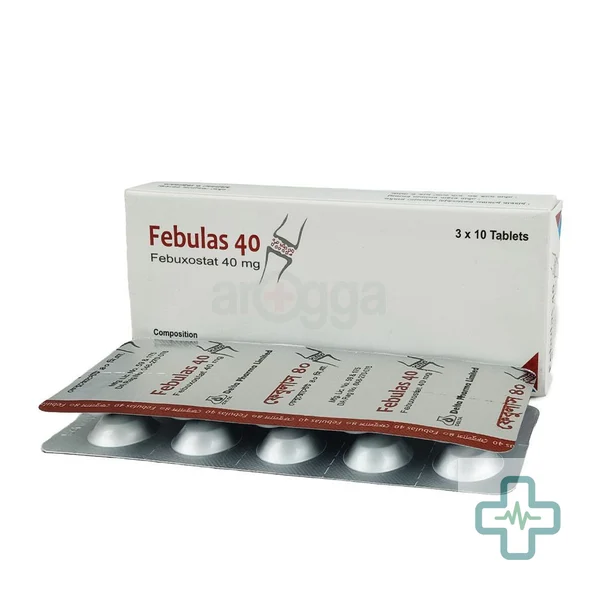 Febulas 40 40 mg Tablet — Febuxostat