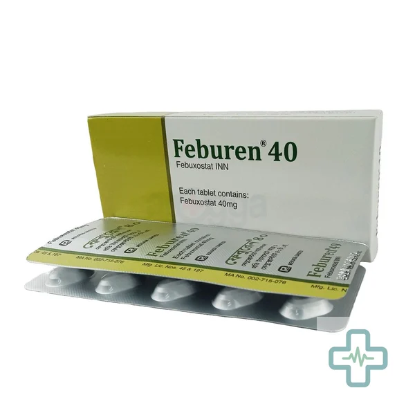 Feburen 40 40 mg Tablet — Febuxostat
