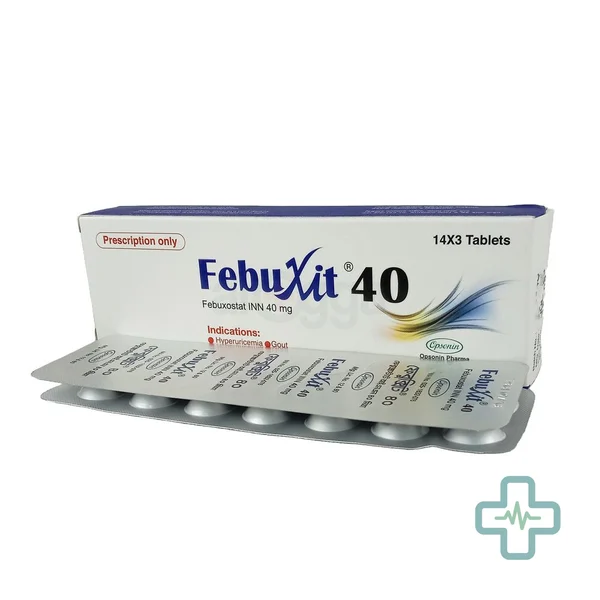 Febuxit 40 40 mg Tablet — Febuxostat