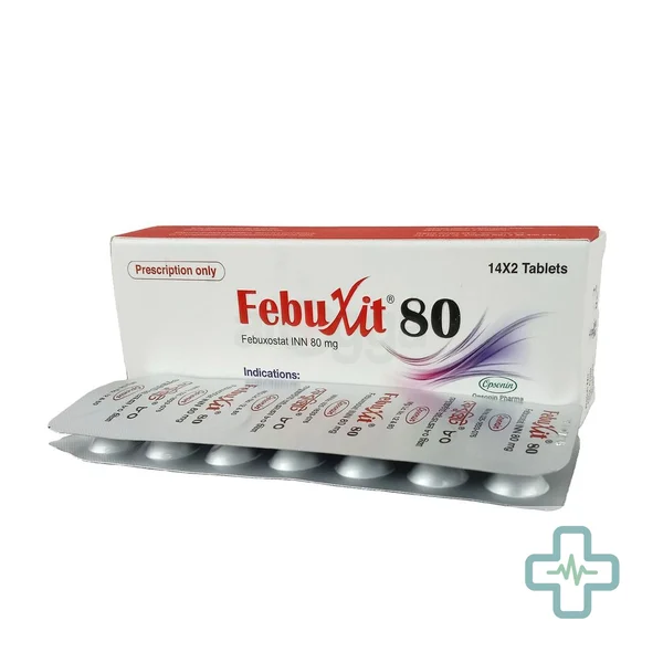 Febuxit 80 80 mg Tablet — Febuxostat