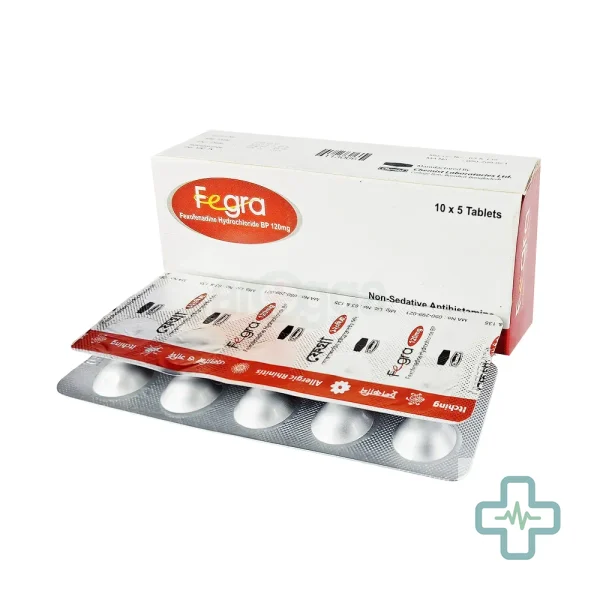 Fegra 120 mg Tablet — Fexofenadine Hydrochloride