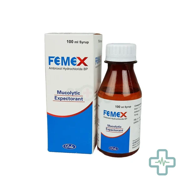 Femex 15 mg/5 ml Syrup — Ambroxol