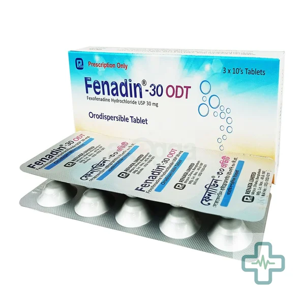 Fenadin 30 mg Tablet — Fexofenadine Hydrochloride