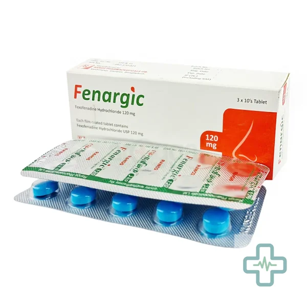 Fenargic 120 120 mg Tablet — Fexofenadine Hydrochloride