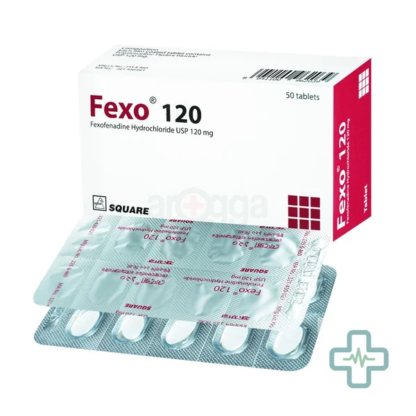 Fexo 120 mg Tablet — Fexofenadine Hydrochloride