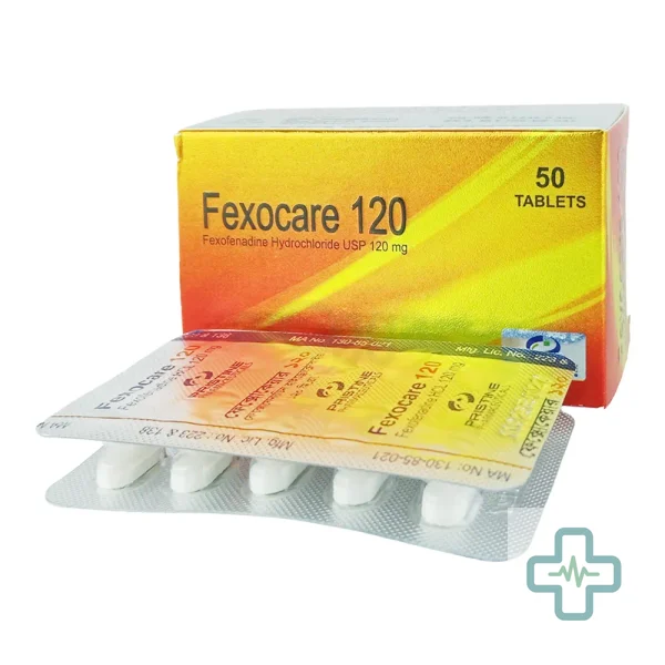 Fexocare 120 120 mg Tablet — Fexofenadine Hydrochloride