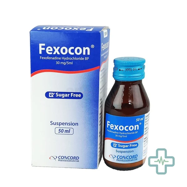 Fexocon 30 mg/5 ml Suspension — Fexofenadine Hydrochloride