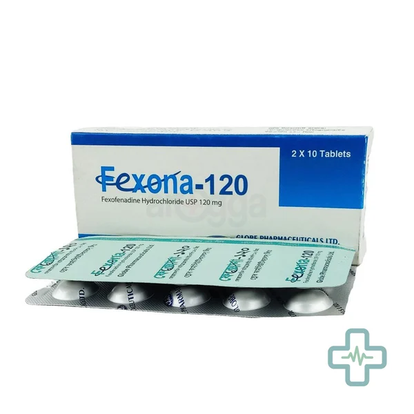 Fexona 120 mg Tablet — Fexofenadine Hydrochloride