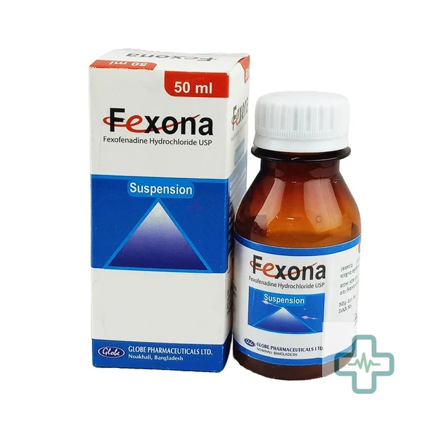 Fexona 30 mg/5 ml Suspension — Fexofenadine Hydrochloride